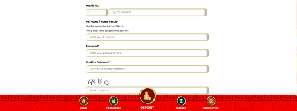Step-by-Step 1MDBET Registration Guide