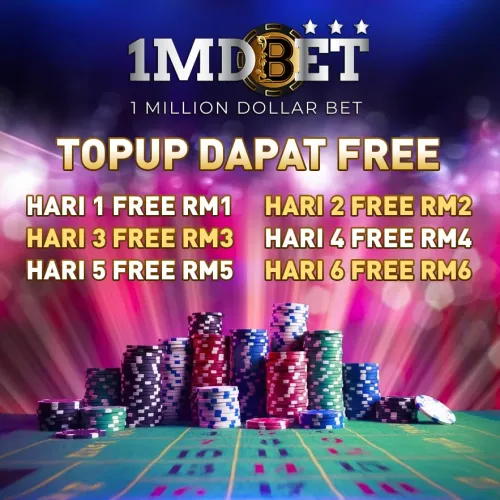 casino 1MDBET promo code validity